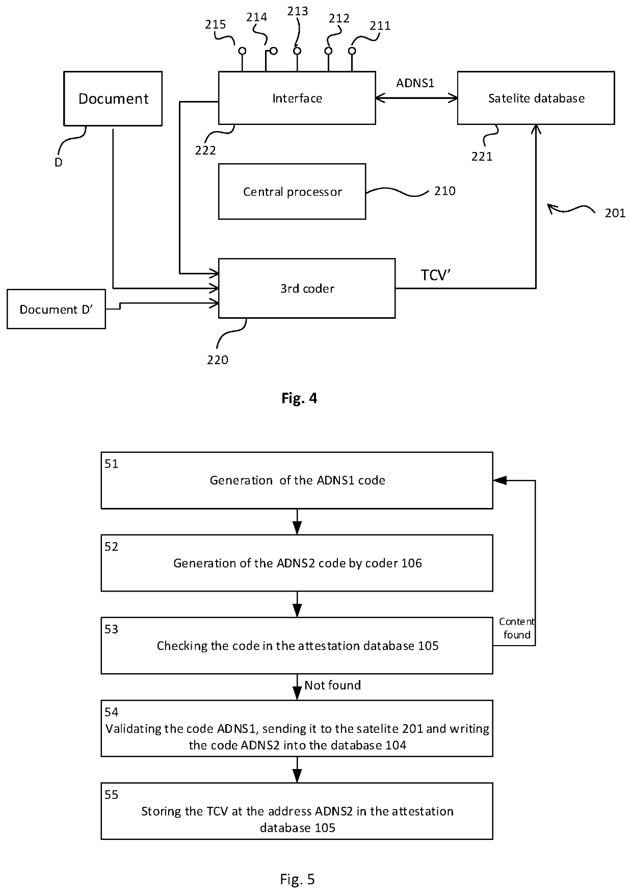 Method and system for determination of authenticity of an electronic document or copy thereof by comparing it with an earlier authentic version of the electronic document in question