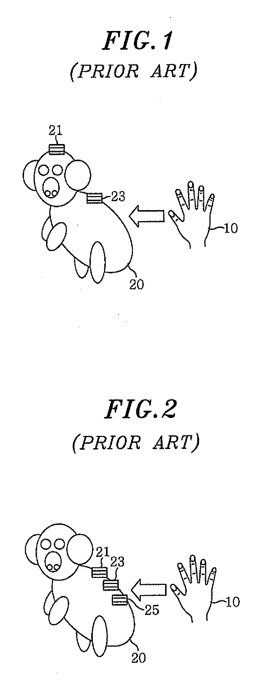 Touch action recognition system and method