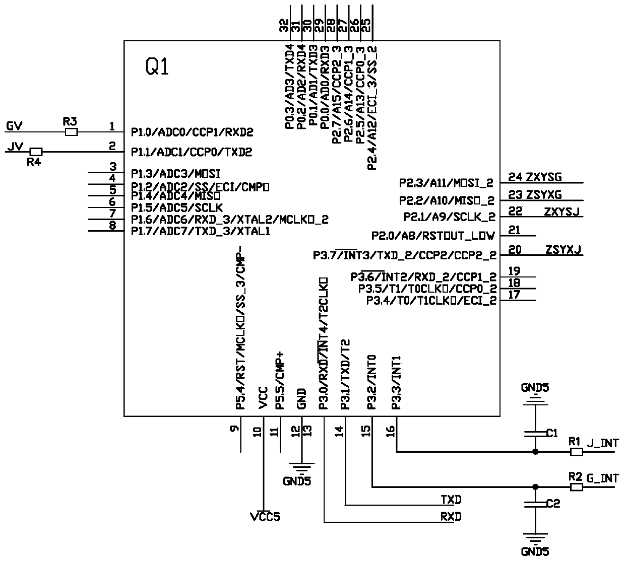 Inverter power driving circuit for railway phase-sensitive track circuit