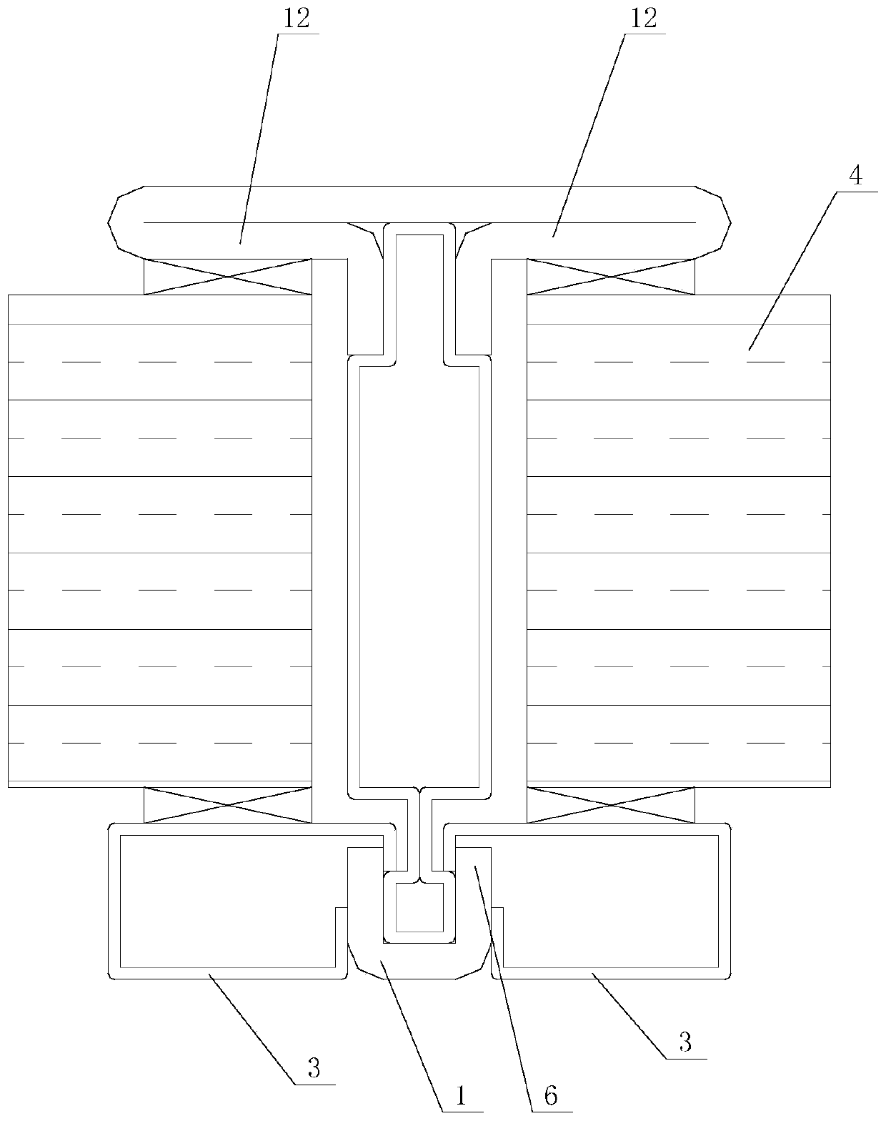 Combined frame system