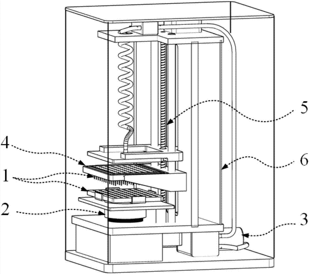 High-throughput and rapid micro-droplet preparation device and application thereof