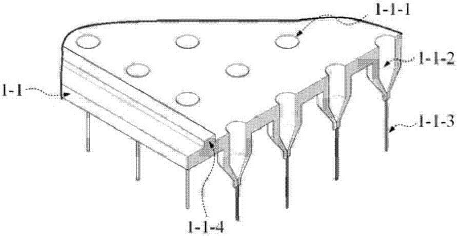 High-throughput and rapid micro-droplet preparation device and application thereof