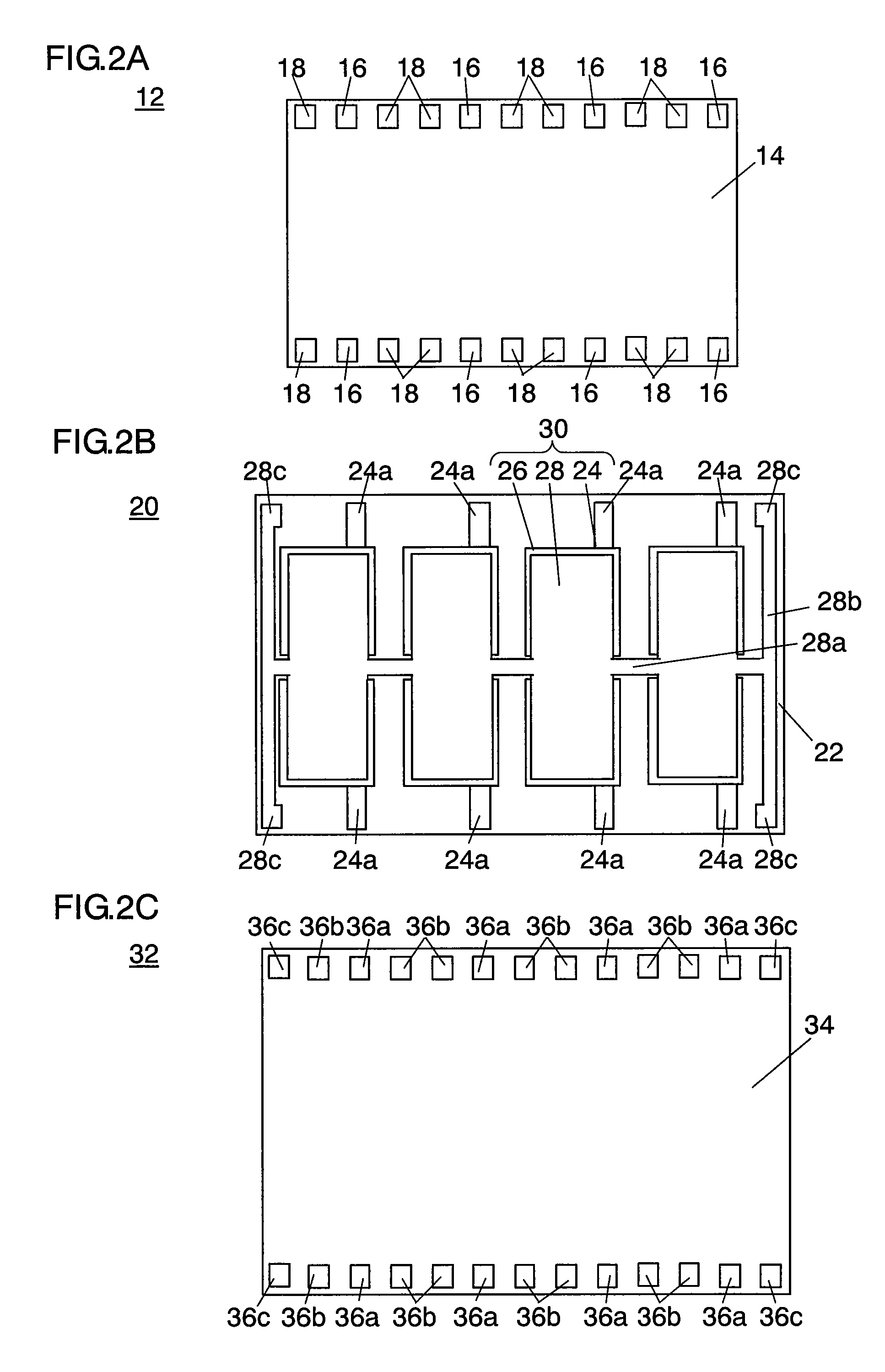 Semiconductor device having a mounting substrate with a capacitor interposed therebetween