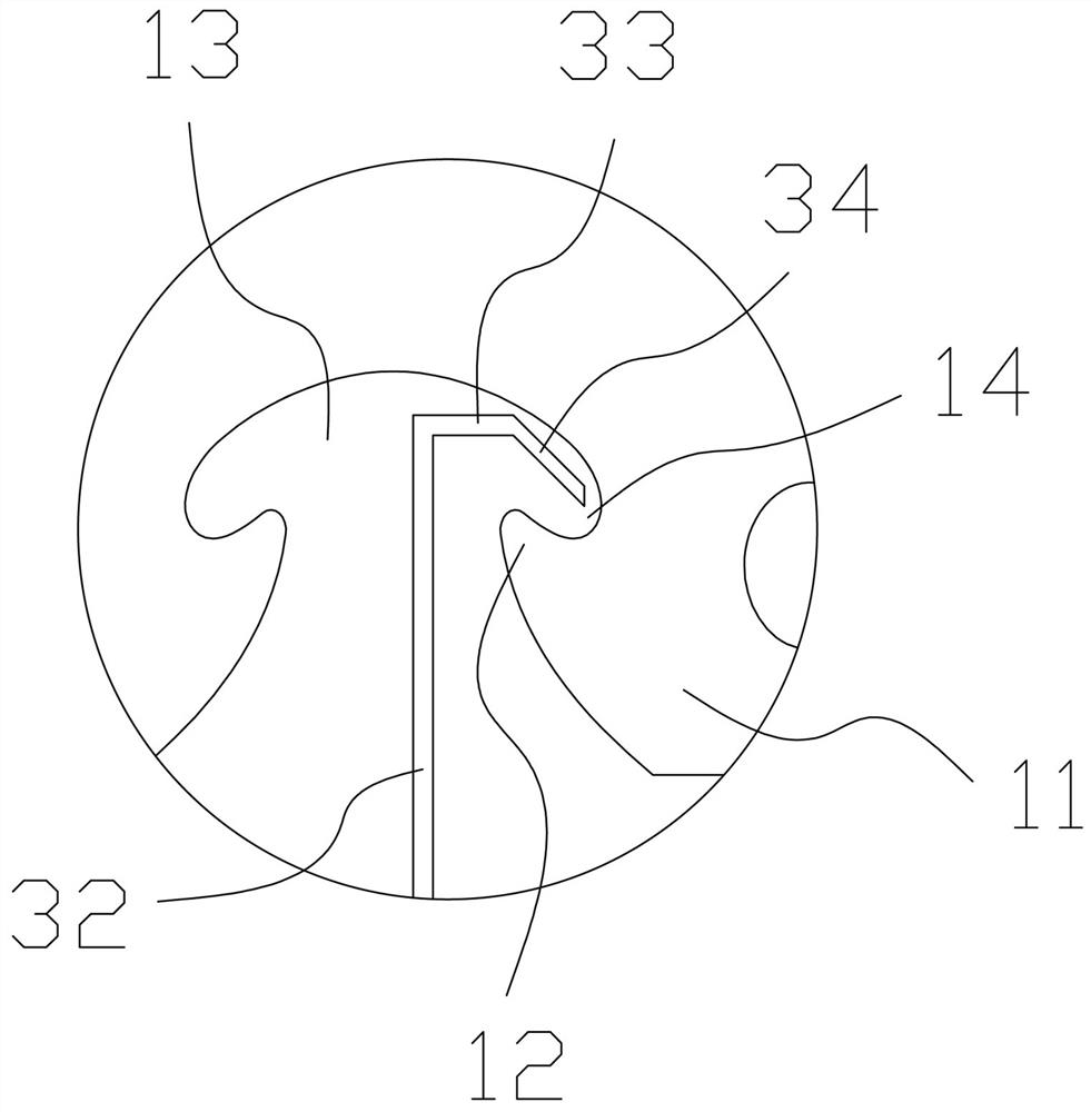 Integrated splicing type ceiling structure and mounting method thereof