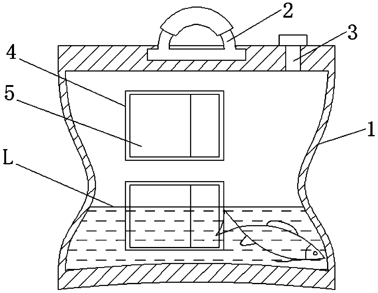 Novel active packing material