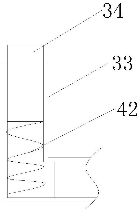 Argon cylinder mounting structure of handheld laser-induced breakdown spectrometer