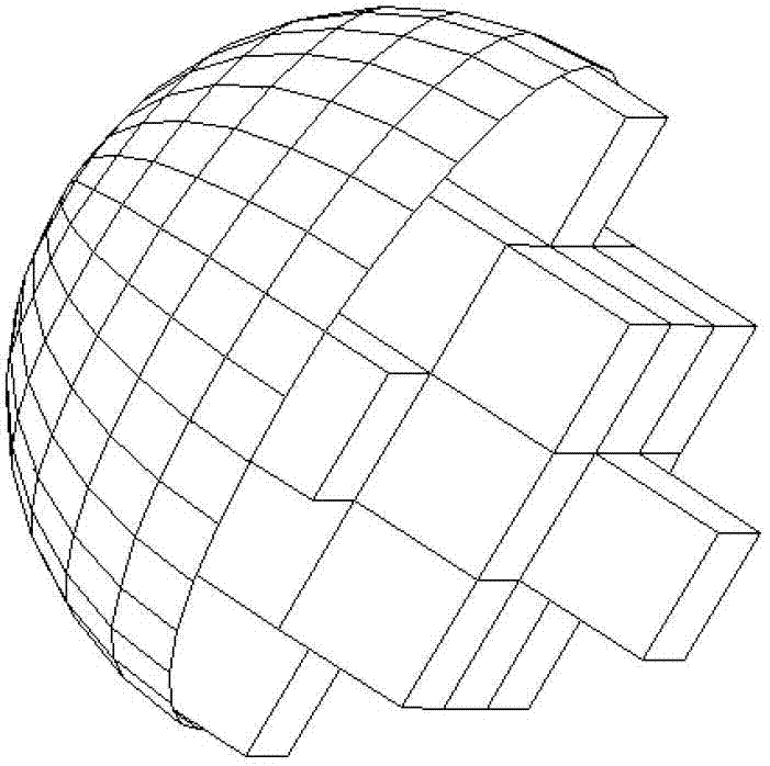 Space grid region division based greedy routing method in underwater sensor network