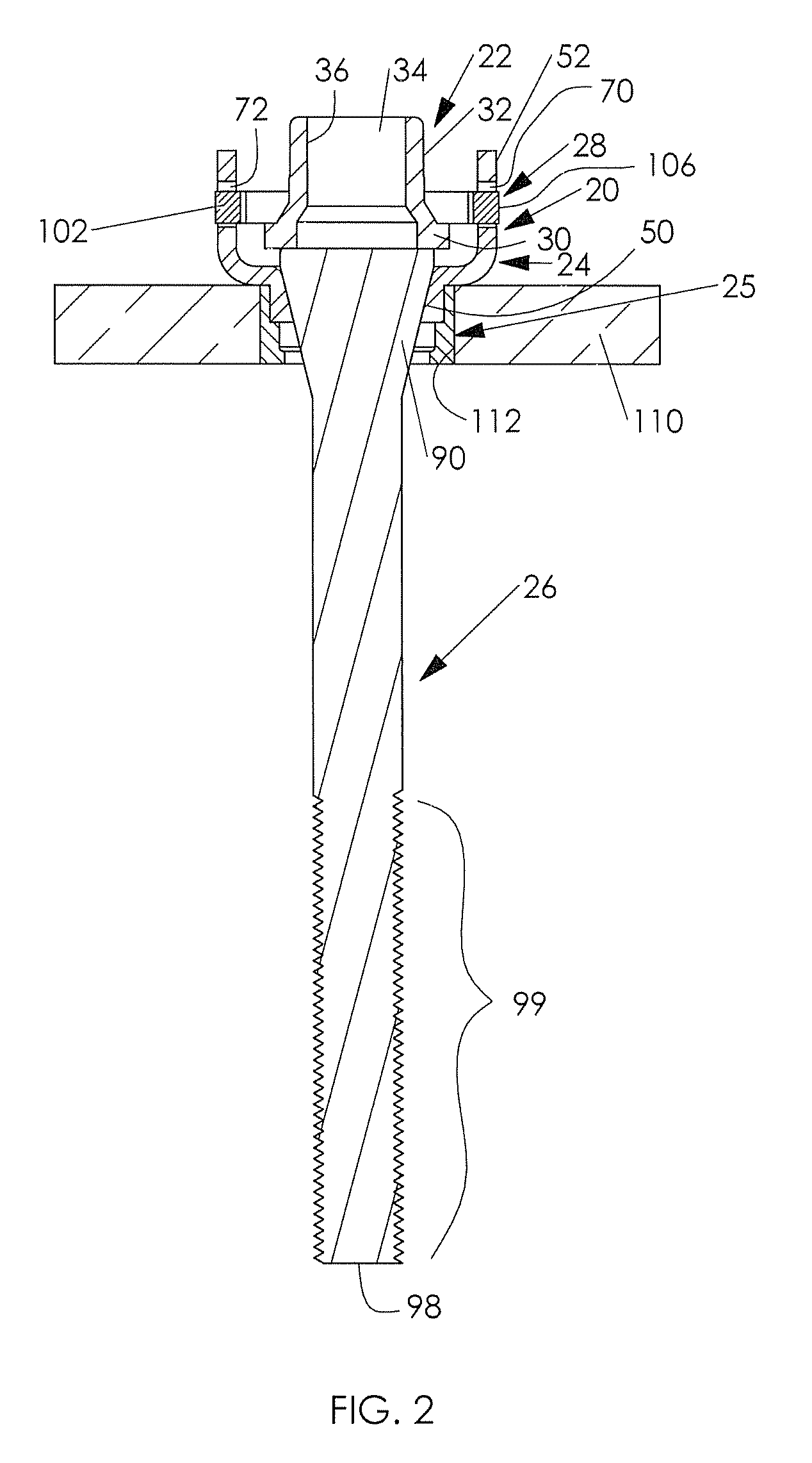 Nut plate fastener assembly for composite materials