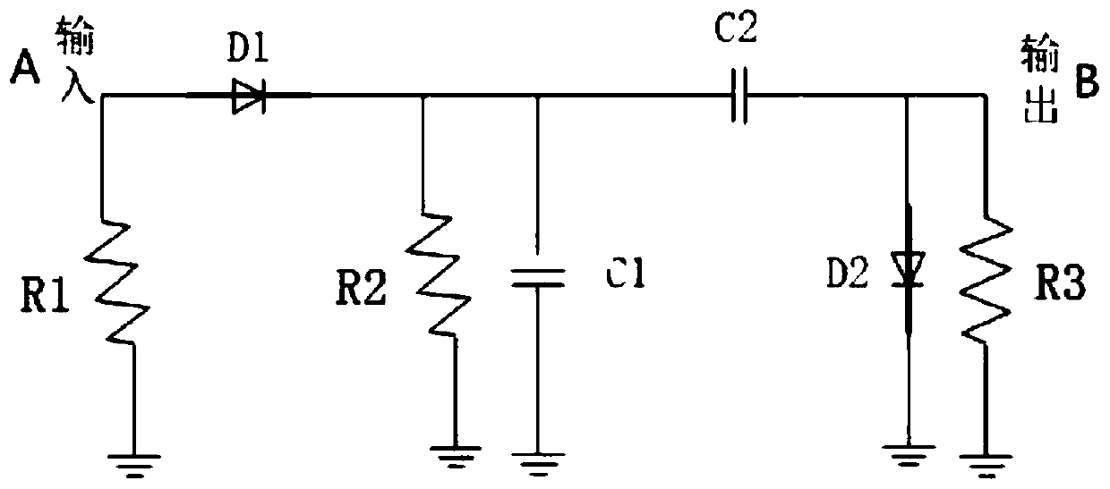 Ultrasonic wave partial discharge sensor designed with high-precision signal frequency reduction circuit