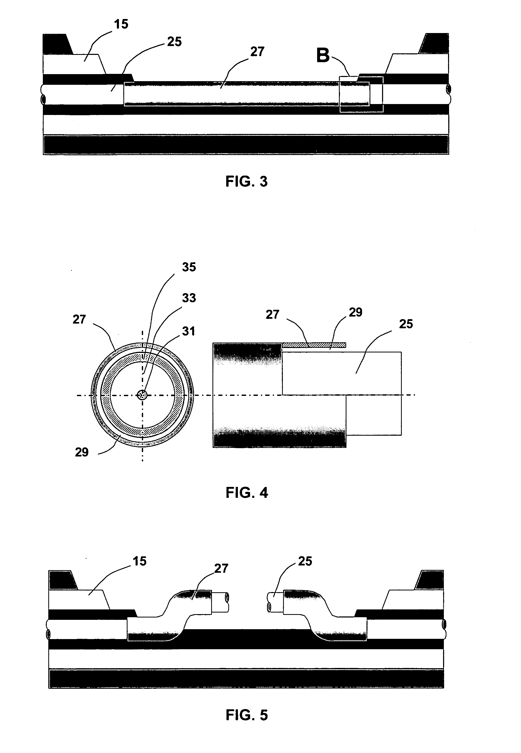 Composite structure with embedded optical fiber and a process for its repair