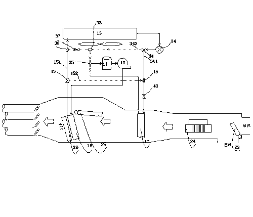 Automobile air conditioning system