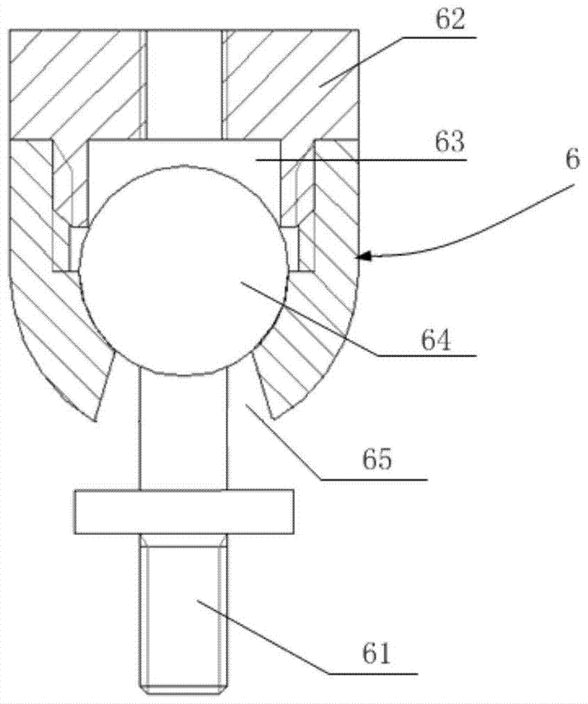 A concrete performance test device under axial tensile stress