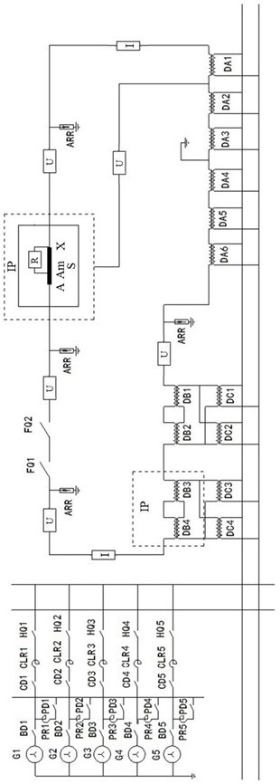 Test system and method for short-circuit withstand capacity of UHV transformer