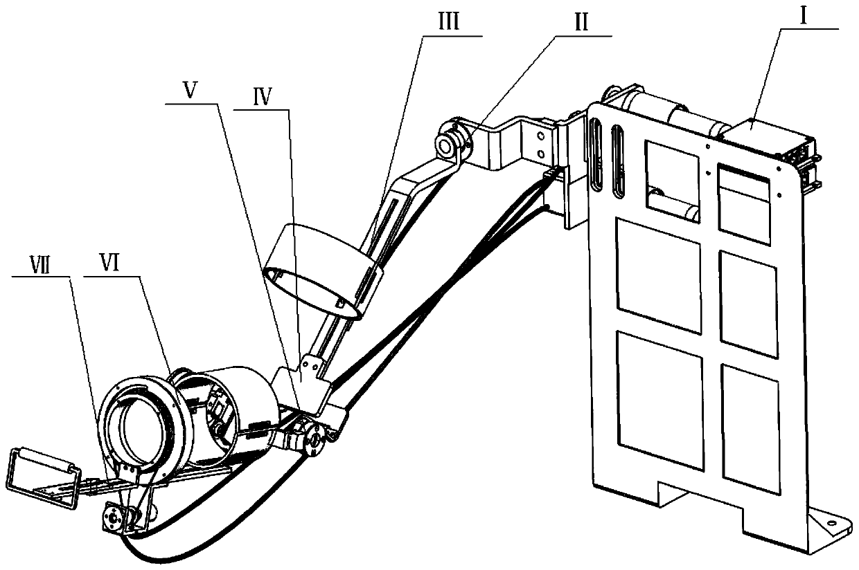 Flexible rope-driven elbow joint exoskeleton robot with compensation device