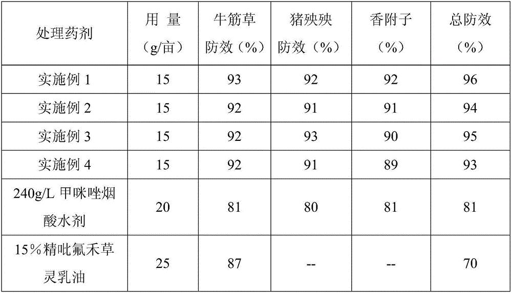 Mixed herbicide containing imazapic and fluazifop-butyl