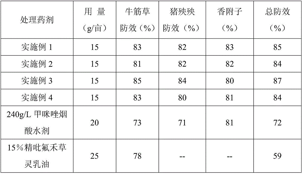 Mixed herbicide containing imazapic and fluazifop-butyl