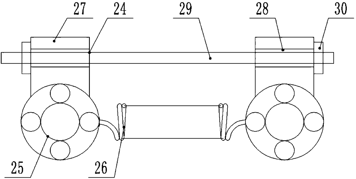 Crusher device used for water conservancy project