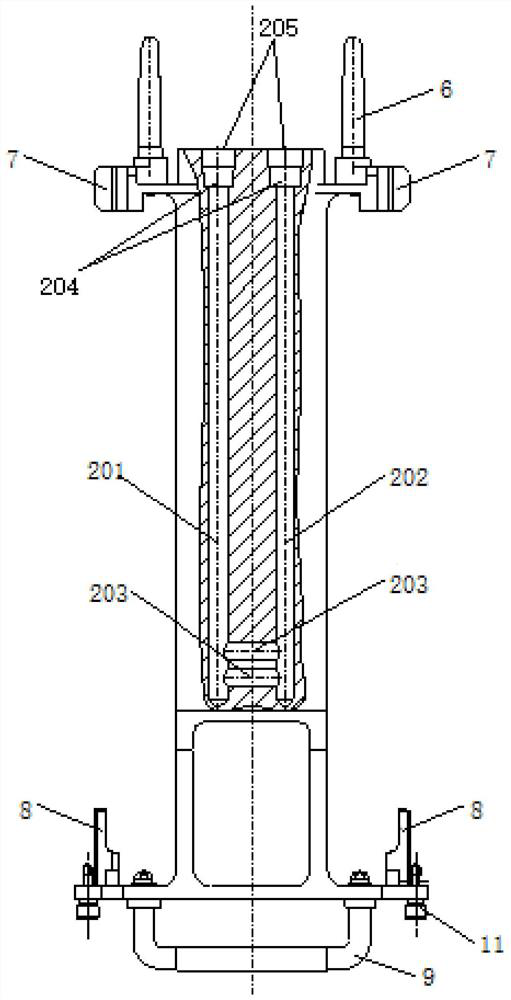 Array plane power supply module suitable for phased array radar