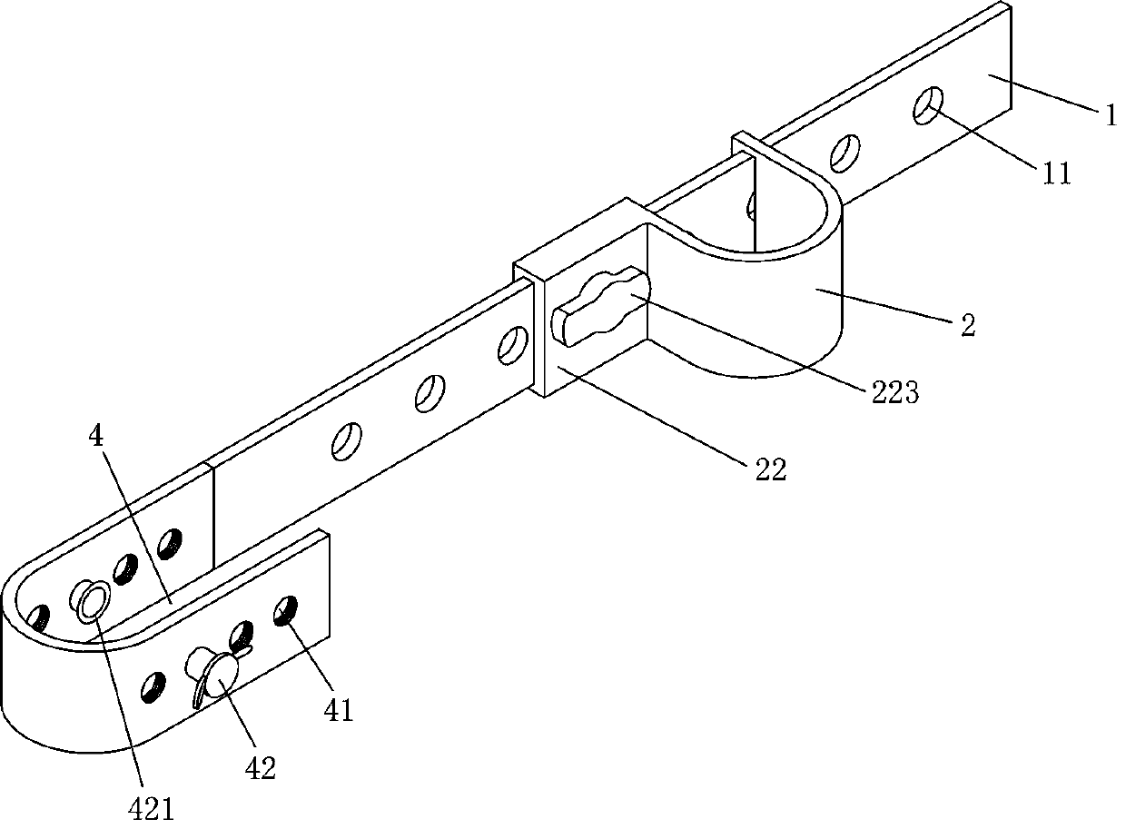 A kind of special lock for double safety container