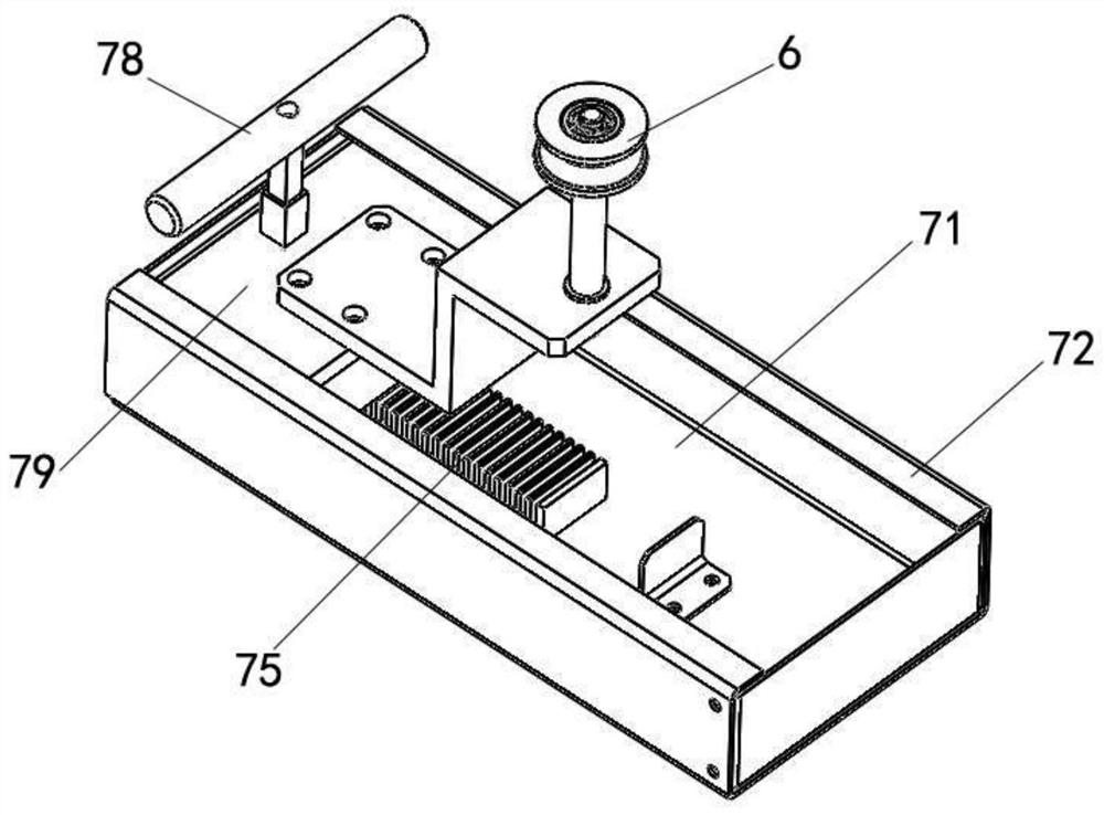 Tension machine for adjusting tension of sensing optical cable