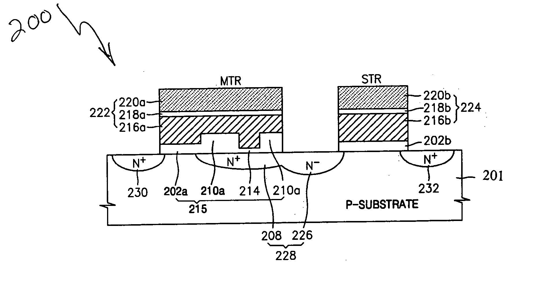 EEPROM device for increasing a coupling ratio and fabrication method thereof