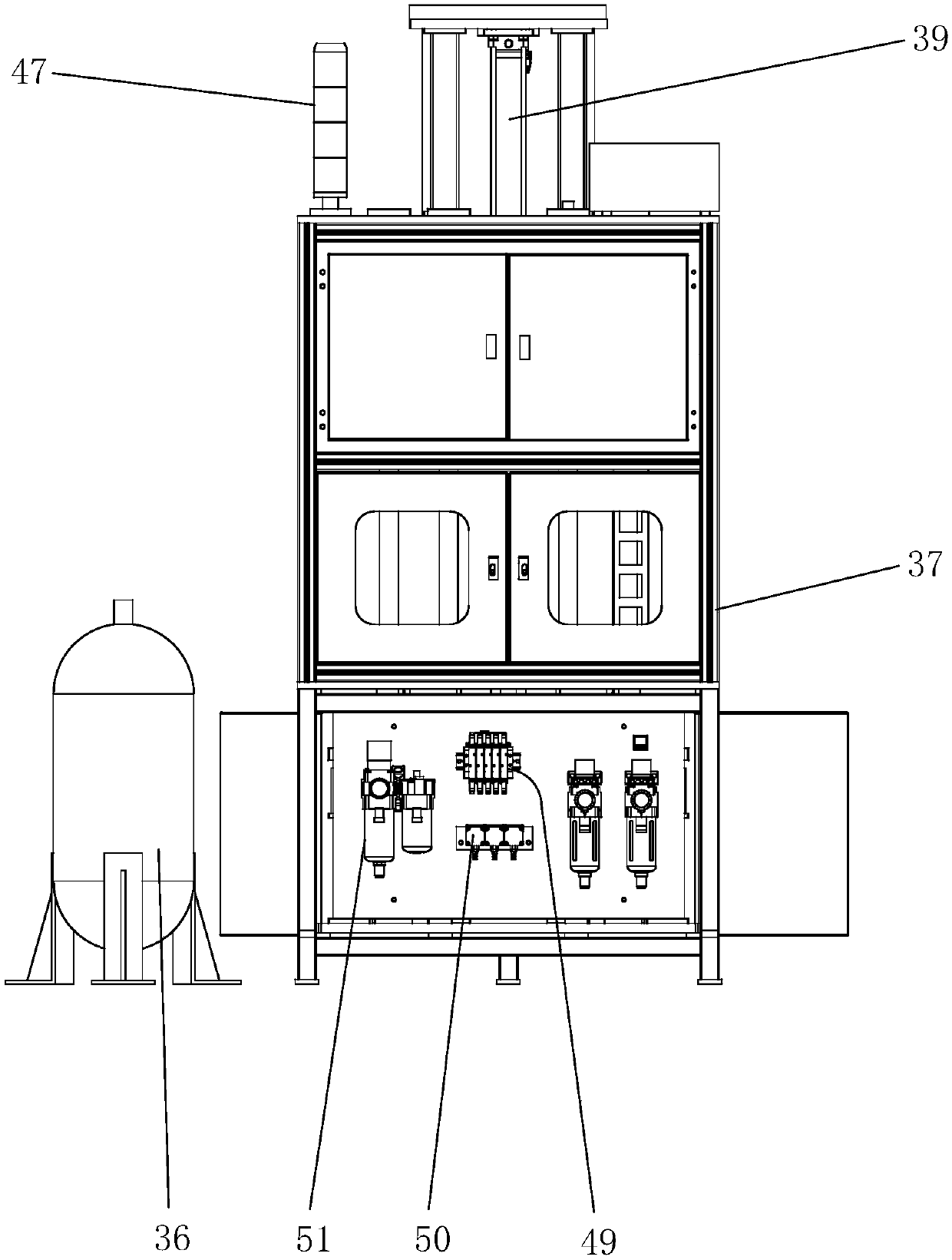 Leakage testing equipment for submersible pumps