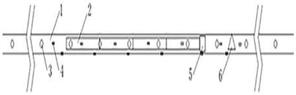 Metro tunnel train operation state and disaster coupling simulation system