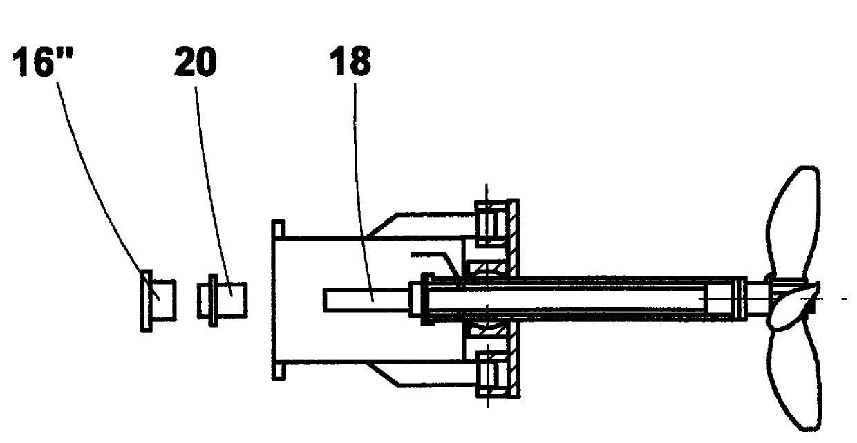 An agitator and a method of replacing a shaft seal of an agitator