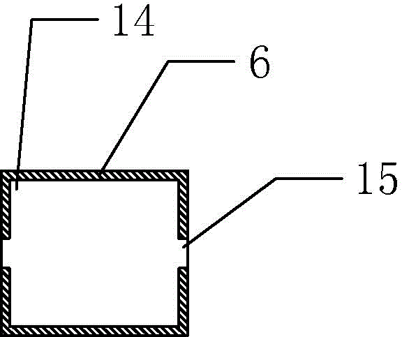 Pneumatic rubber expansion core shaft