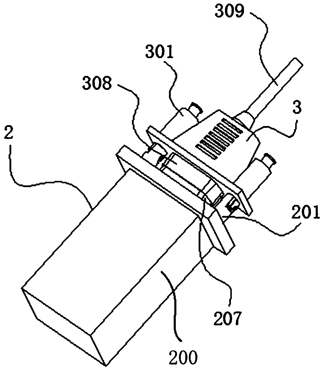 Portable interface module based on 5G communication