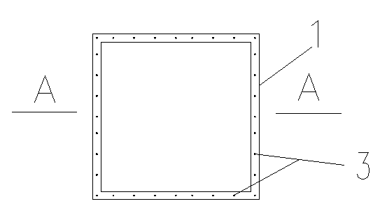 Highly durable permanent column template