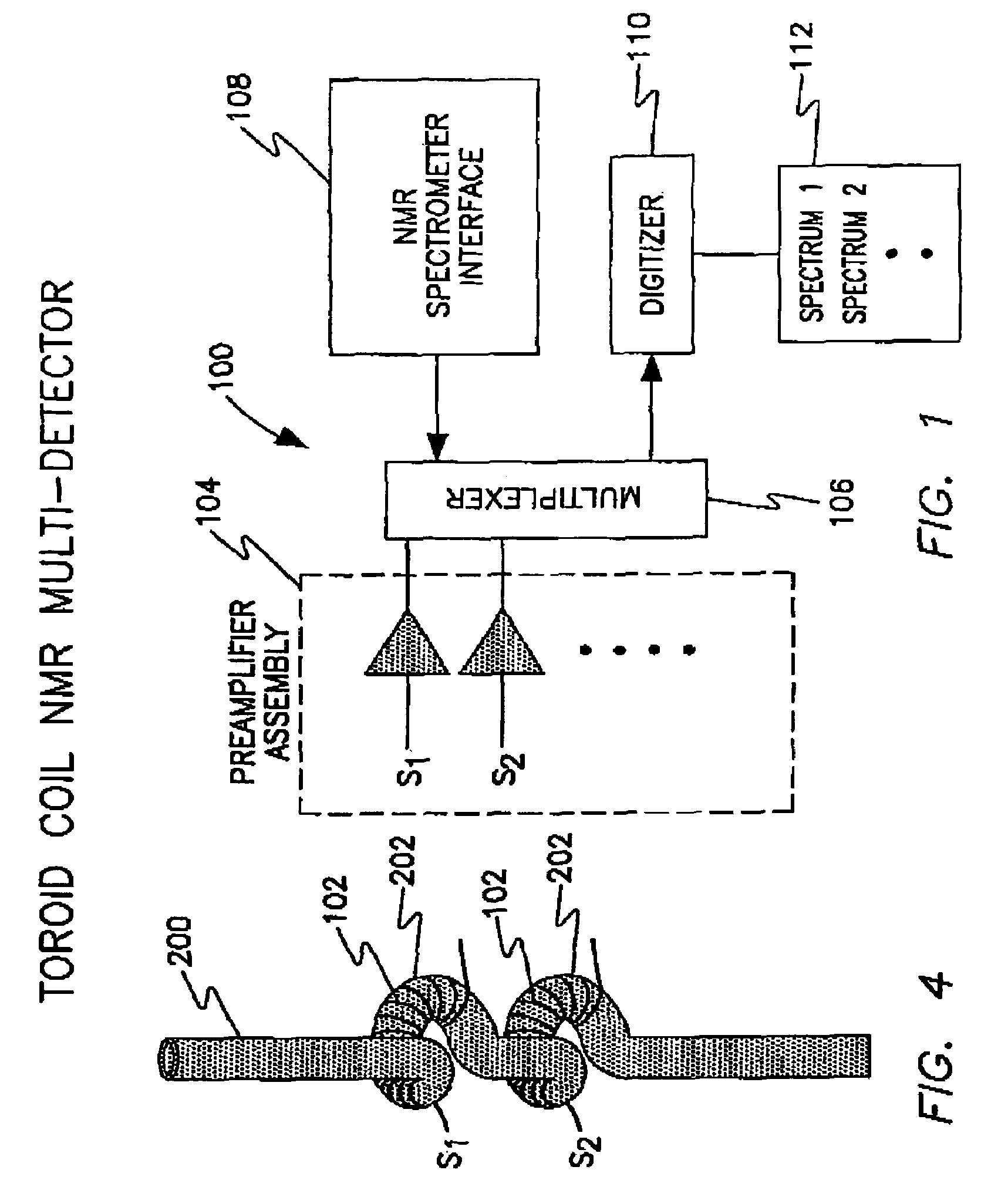 Toroid cavity/coil NMR multi-detector