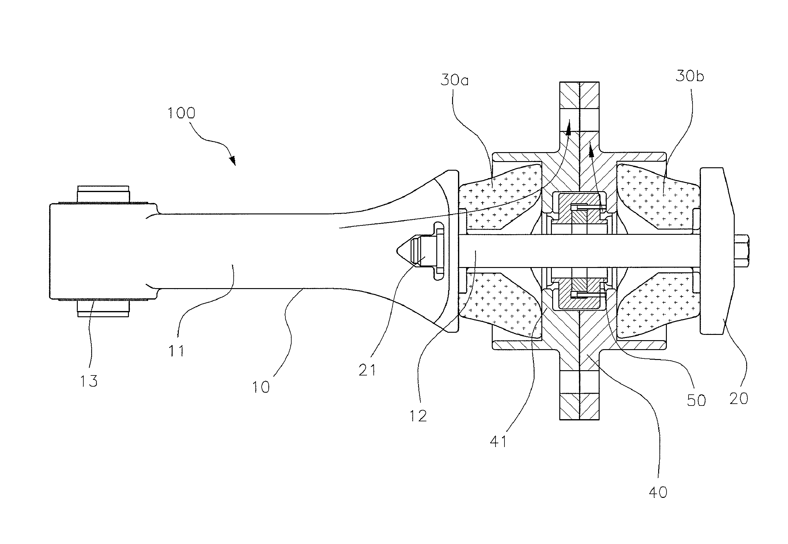 Active roll-rod for vehicle