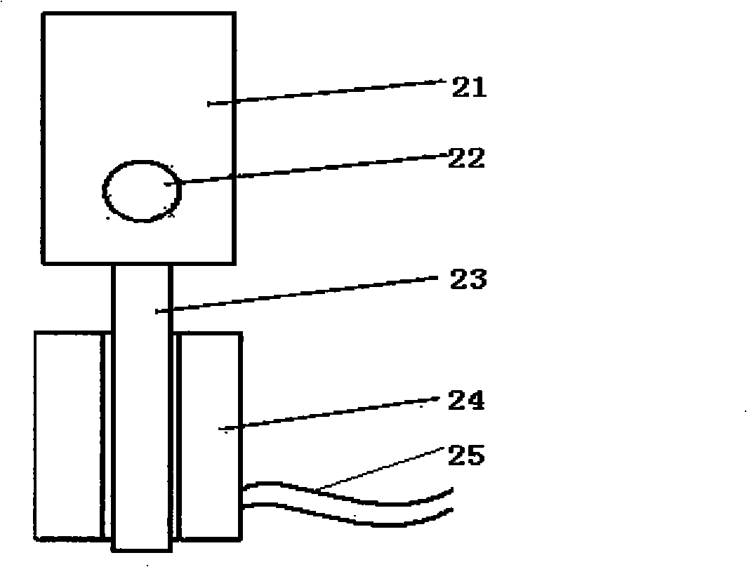 Minitype aquatic insect counting and racking machine