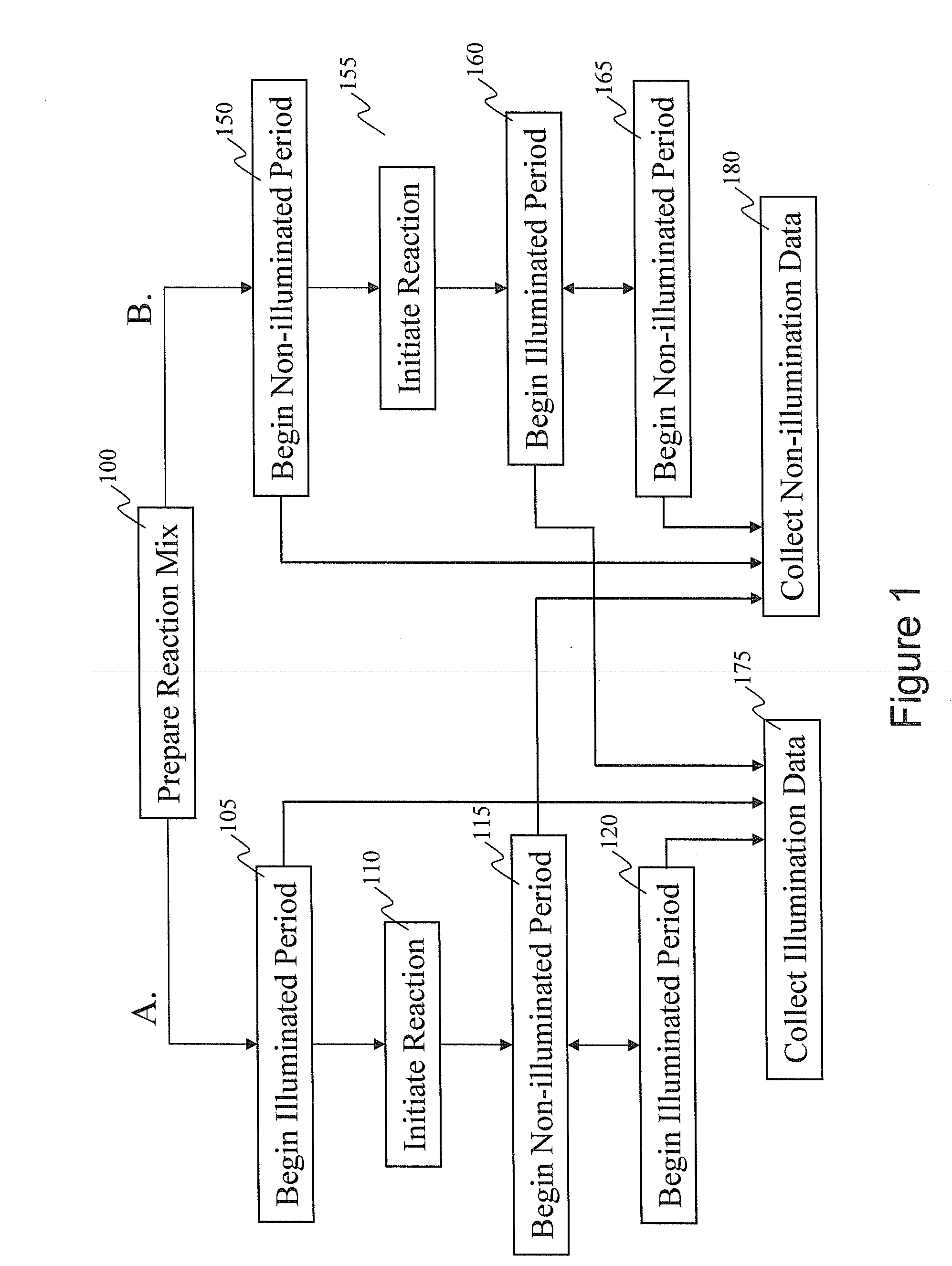 Intermittent detection during analytical reactions