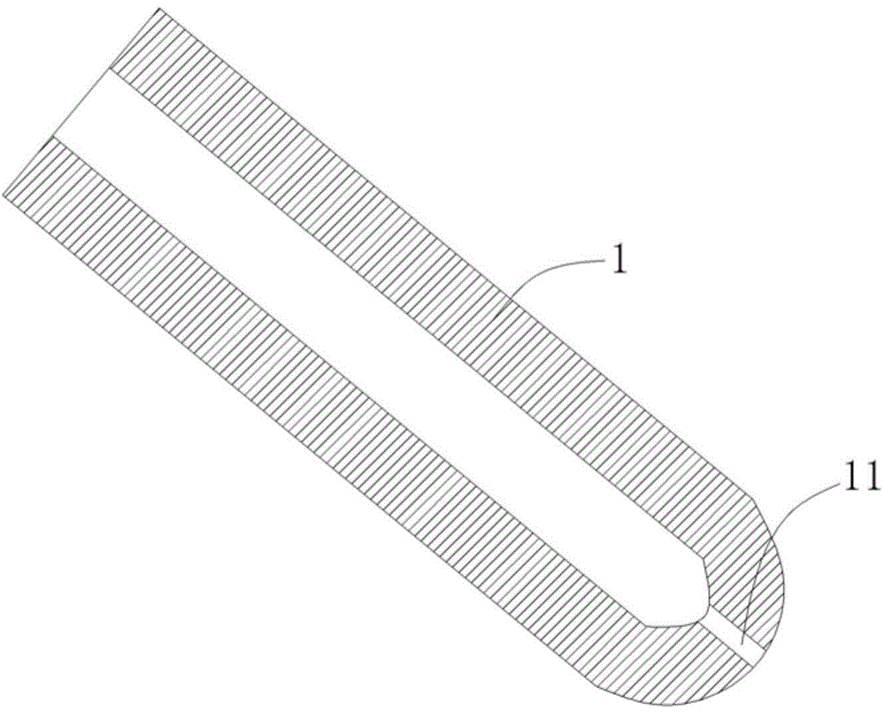 Cross-shaped double-jacketed drainage tube