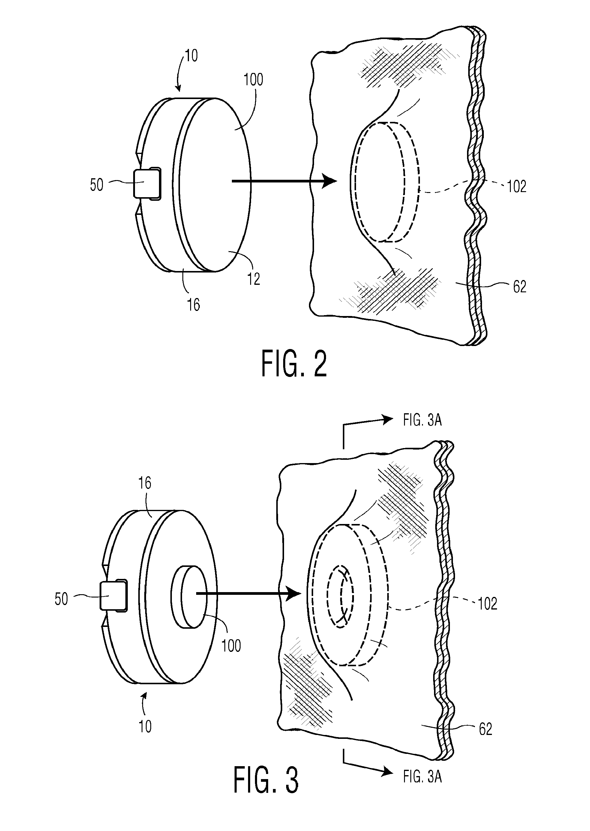 Magnetic attachment device for releasably attaching an article to a button