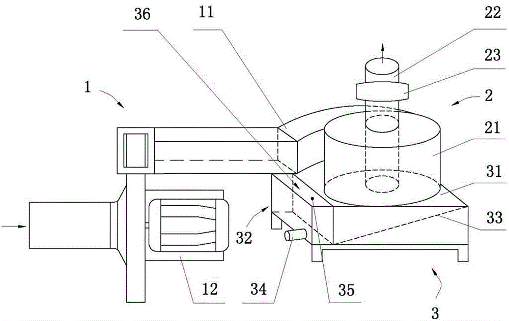 Cooling and purifying environment protection system for industrial waste gas emissions