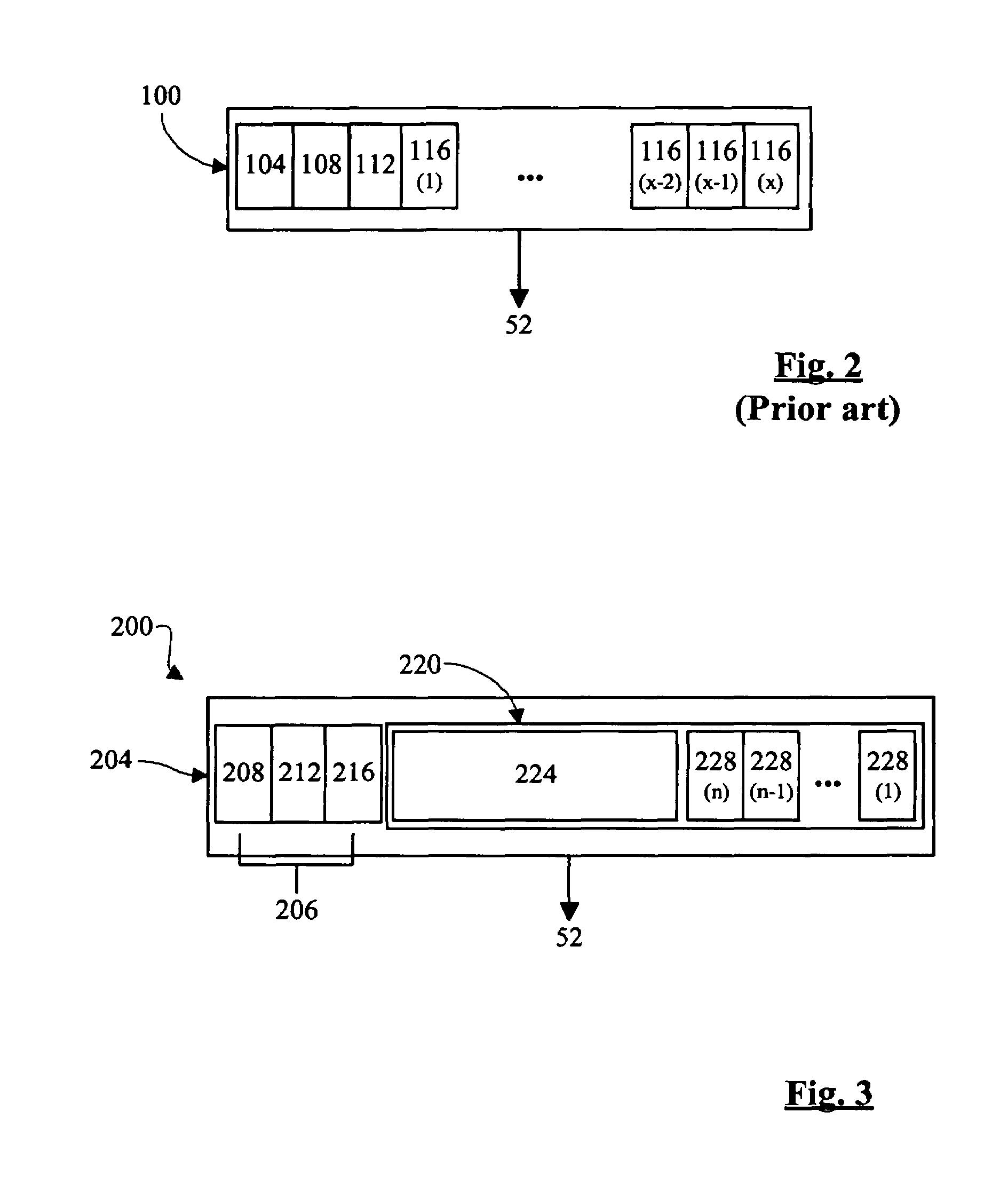 Communication structure for multiplexed links