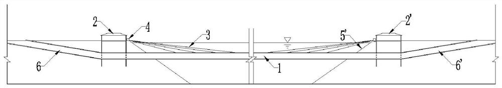 A jacking process for an underwater cable-stayed floating tunnel