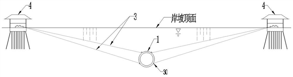 A jacking process for an underwater cable-stayed floating tunnel