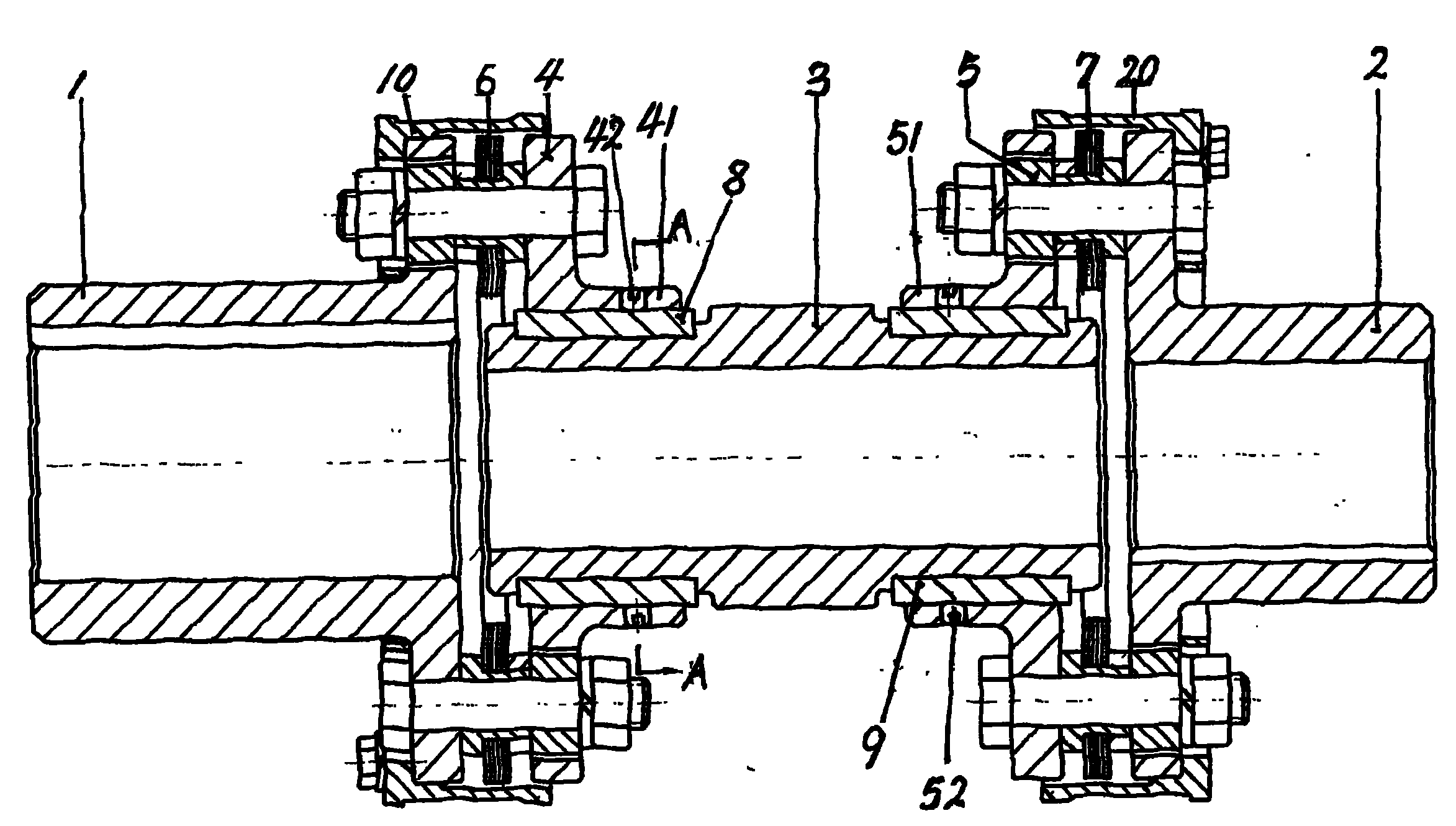 Axial adjustable diaphragm coupler