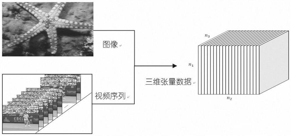 A Visual Tensor Data Completion Method Based on Truncated Kernel Norm