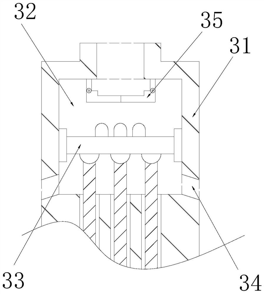 Communication equipment support with protection function