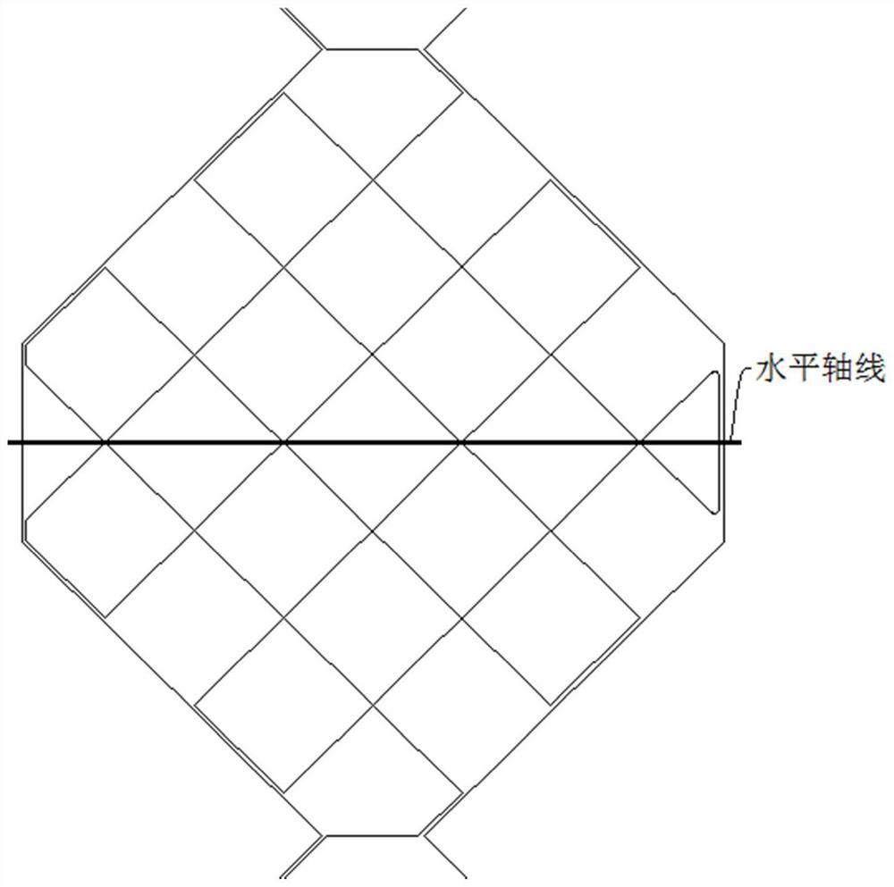 Laser splicing pattern structure and its etching wiring method