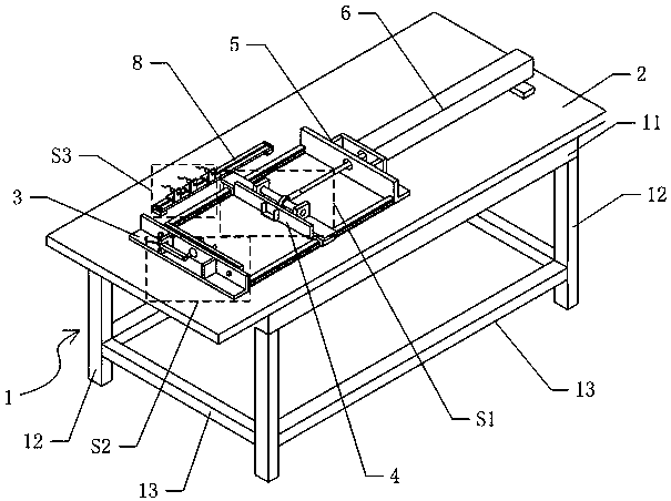 Spring test device