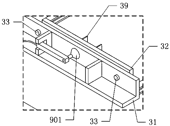 Spring test device