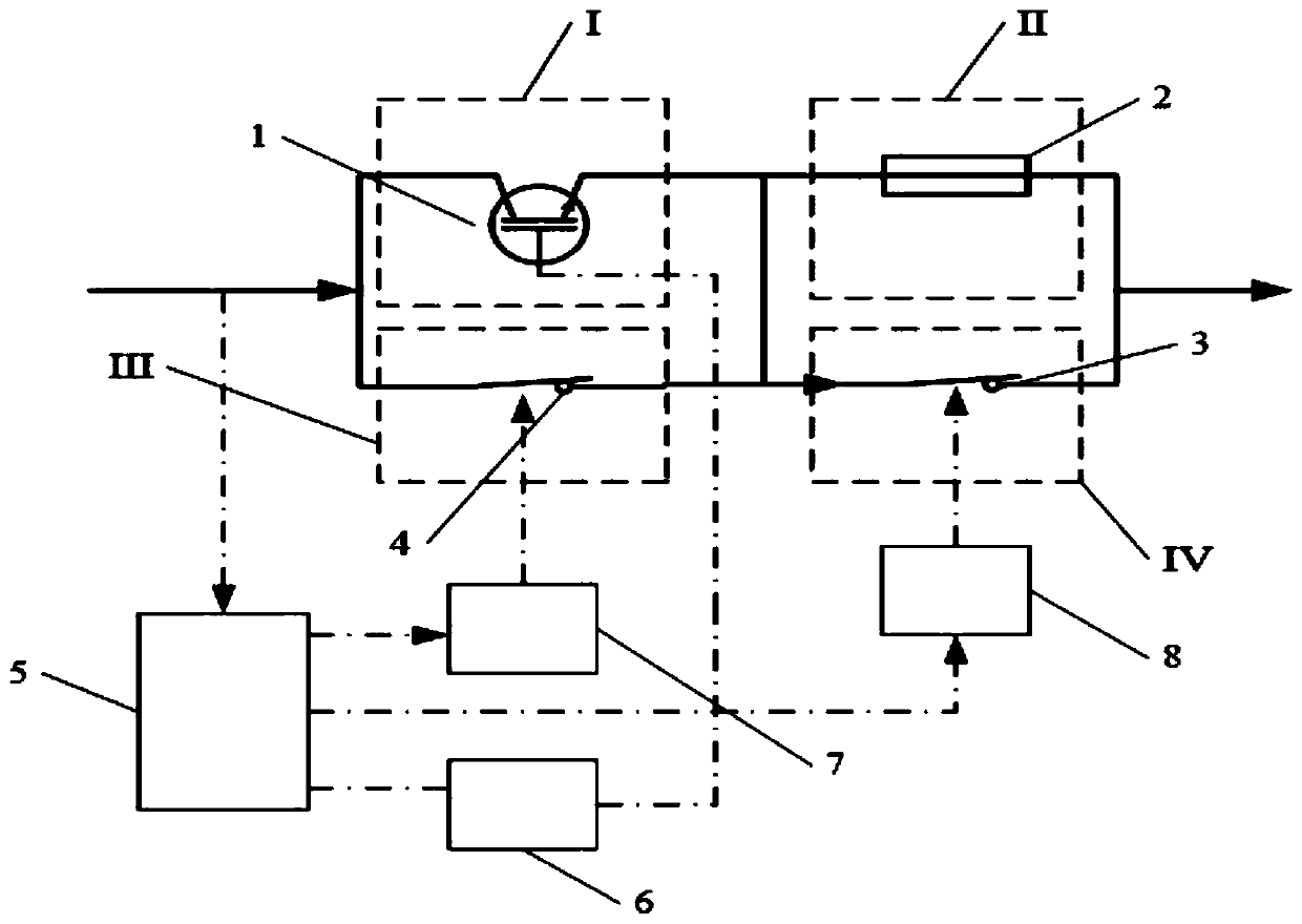 Direct-current electric automobile power battery protection device and work method thereof