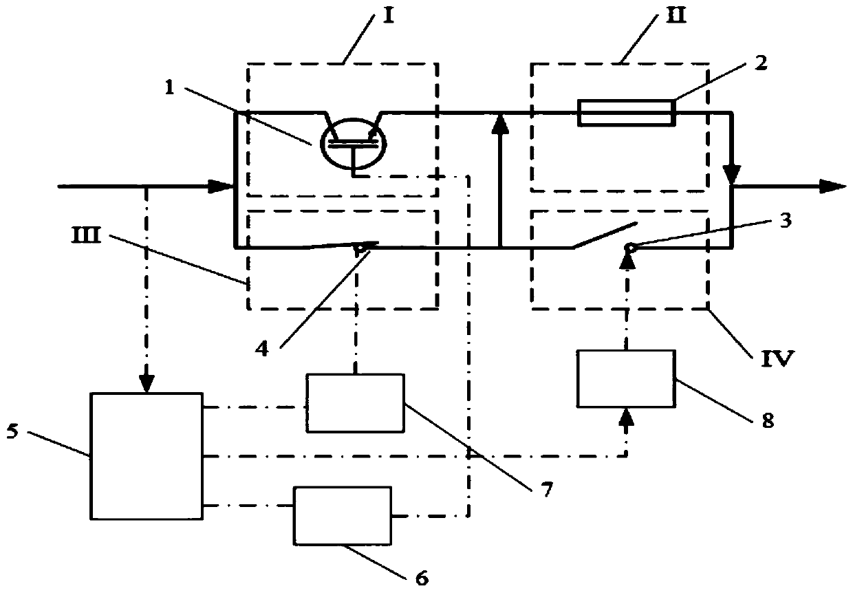 Direct-current electric automobile power battery protection device and work method thereof