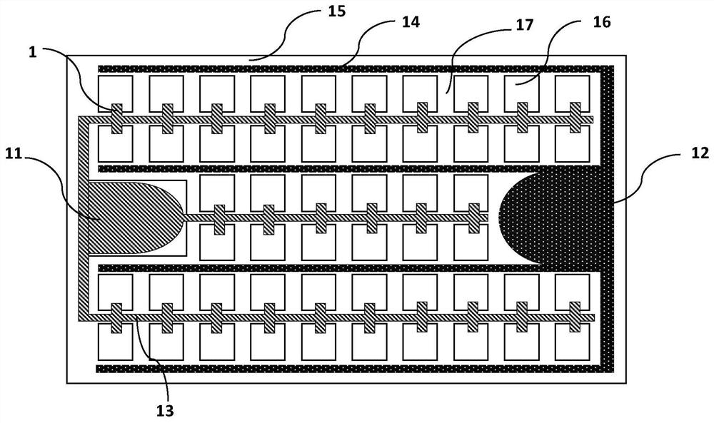 Normally-equipped integrated unit diode chip